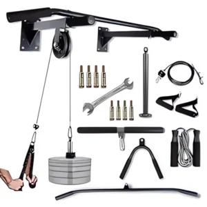 cable pulley chin up bar