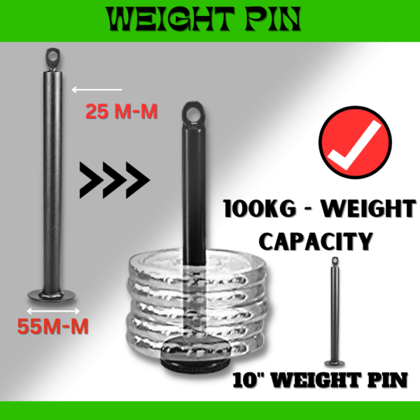 weight pin weight capacity