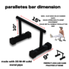 parallete dimension