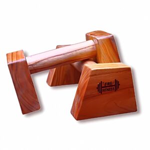 wooden push up bar
