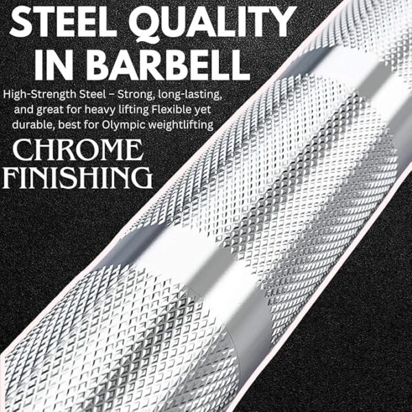 Olympic gym barbell