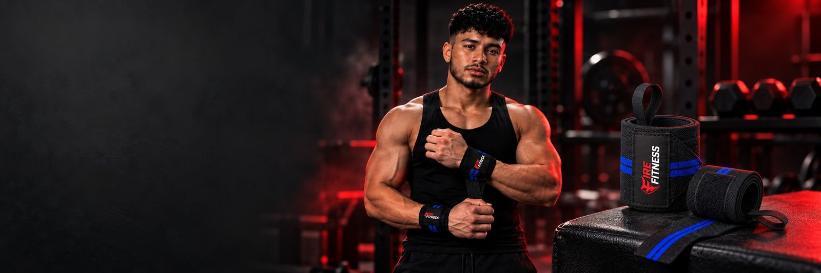 Fire Fitness wraps campaign banner